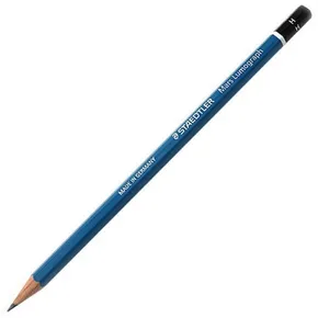 Ołówek grafitowy "Mars Lumograph", H, sześciokątny, STAEDTLER
